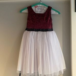 Little girls sequin dress